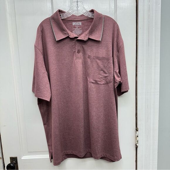 Duluth Trading Company standard fit dry fit short sleeve polo shirt men's xl - Picture 1 of 4
